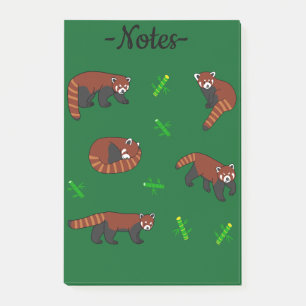 Rode panda post-it® notes