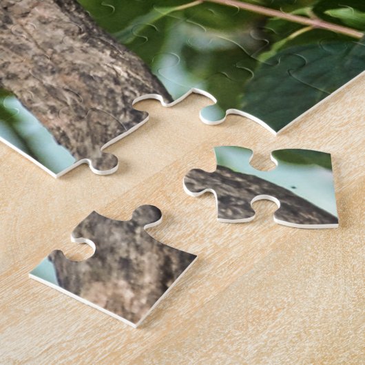 rode panda puzzel legpuzzel (Zijkant)