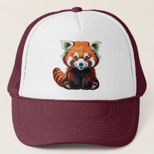 Rode panda trucker pet