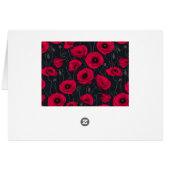 Rode papaver (Achterkant Horizontaal)