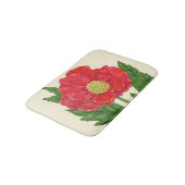 Rode papaver badmat (Gekanteld)