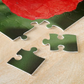 Rode papaver legpuzzel (Zijkant)