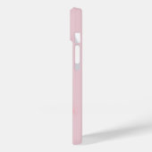 Rode papaver op roze blush Case-Mate iPhone case (Achterkant / Links)