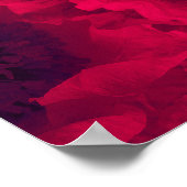 Rode papaver poster (Hoek)