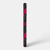 Rode papaver samsung galaxy hoesje (Linkerkant)