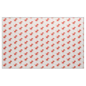 Rode papaver stof (Yard (91,4 cm))