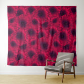 Rode papaver wandkleed (In Situ (horizontaal))