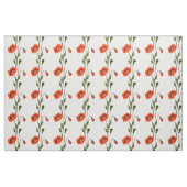 Rode papaverbloem stof (Fat Quarter)