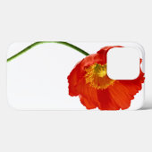Rode papavereenvoud Case-Mate iPhone case (Achterkant (horizontaal))