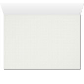  rode papavers moderne bloemkaartjes (Binenzijde Horizontaal (Onderkant))