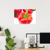 Rode paprika poster (Thuiskantoor)