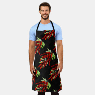 rode paprika's All-over Print Apron Schort