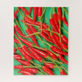 Rode paprika's legpuzzel (Verticaal)