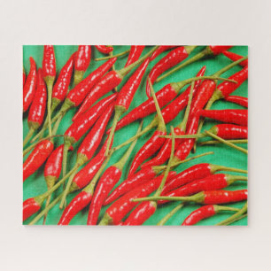 Rode paprika's legpuzzel