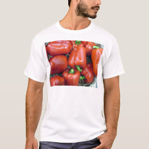 Rode paprika's t-shirt
