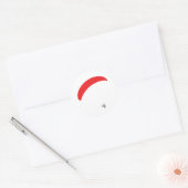 rode paraglider ronde sticker (Envelop)