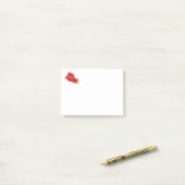 Rode peper post-it® notes (Op bureau)