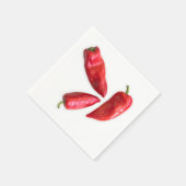 Rode peper servetten (Hoek)