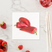 Rode peper servetten (Insitu)