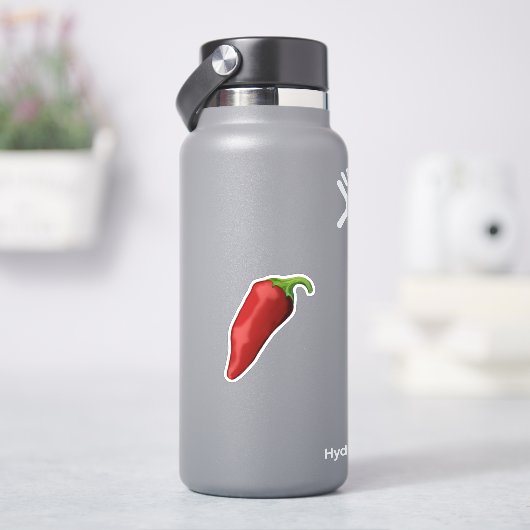Rode peper sticker (HydroFlask)