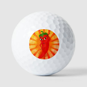 rode peper Superstar Golfballen