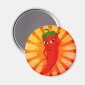  rode peper Superstar Magneet (Voorkant / Achterkant)