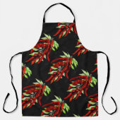  rode pepers All-Over Print Apron Schort (Voorkant)