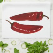 rode pepers theedoek (Gevouwen)