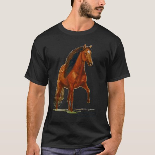 Rode Peruaanse Paso T-shirt (Voorkant)