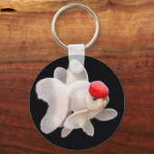 Rode Pet Oranda Goldfish Sleutelhanger (Voorkant)