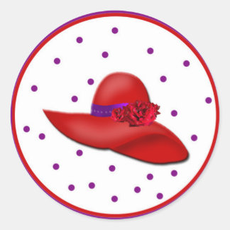Rode Petten Galore Stickers