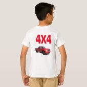 RODE PICK-UP T-SHIRT (Achterkant volledig)