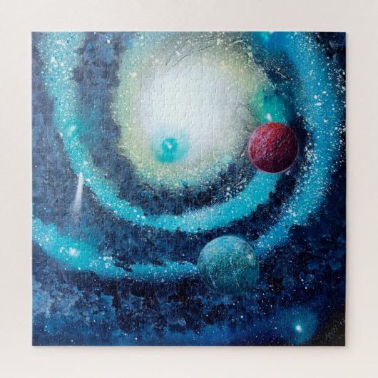 Rode Planeet Legpuzzel (Verticaal)