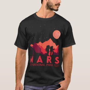 Rode Planeet Ruimte Nationaal Park - Grappig T-shirt