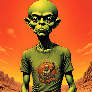 Rode Planeet Weerstand T-shirt