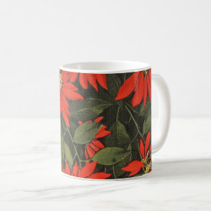 Rode poinsettia, Kerstmis Koffiemok