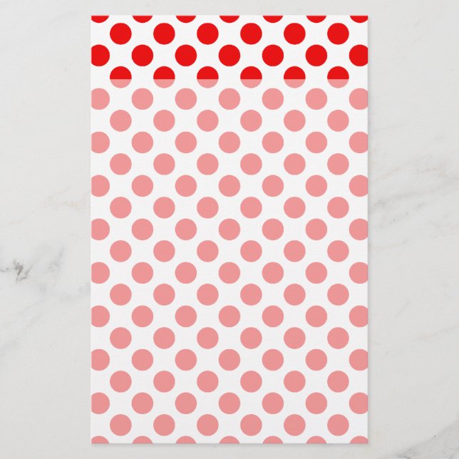 Rode polka stippen (Voorkant)