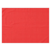 Rode polka tafelkleed (Voorkant (Horizontaal))