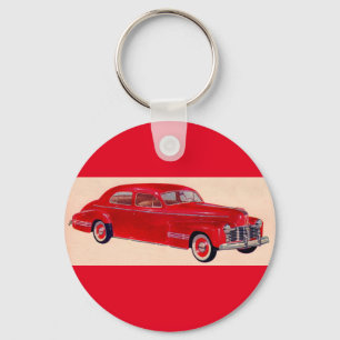 rode Pontiac Torpedo Sleutelhanger