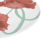 Rode pony's snijvlak snijplank (Hoek)