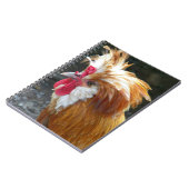 Rode Poolse kippenfoto Notitieboek (Linkerzijde)