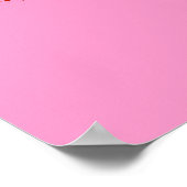 Rode Pop Art Lippen Poster (Hoek)