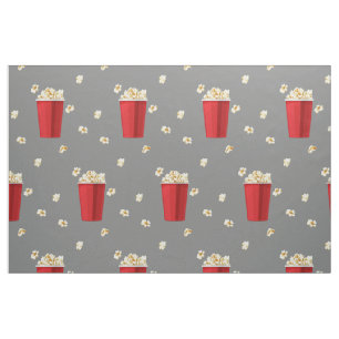 Rode Popcorn Emmers Film Snack Televisie Film Stof