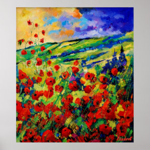 Rode poppies 78 poster