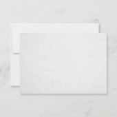 Rode Poppies Bloemen Waterverf Bruiloft RSVP (Achterkant)