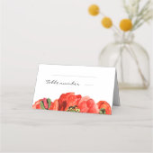 Rode poppies waterverf bruiloft (Voorkant)