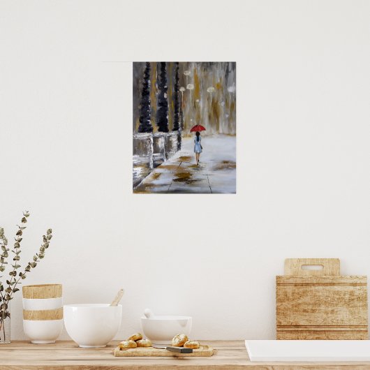 Rode Poster (Keuken)