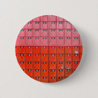 Rode postvakken ronde button 5,7 cm