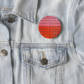 Rode postvakken ronde button 5,7 cm (In situ)