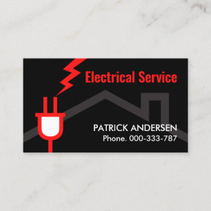 Rode Power Plug Tower Laden Home Visitekaartje